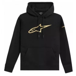 Φούτερ μοτοσυκλέτας ALPINESTARS Gilded Pullover Hoodie BLK/GLD