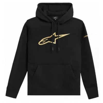 Φούτερ μοτοσυκλέτας ALPINESTARS Gilded Pullover Hoodie BLK/GLD