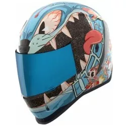 Κράνος μηχανής ICON AIRFORM NINE LIVES BL Κράνος μηχανής ICON AIRFORM NINE LIVES BL