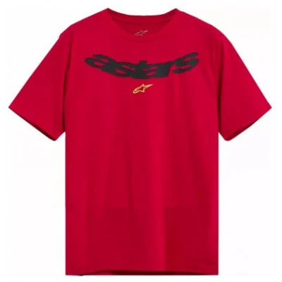 Κοντομάνικο μπλουζάκι ALPINESTARS CSF ELLIPTIC RED