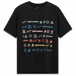 Κοντομάνικο μπλουζάκι ALPINESTARS CSF GLYFS Black Κοντομάνικο μπλουζάκι ALPINESTARS CSF GLYFS Black