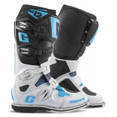 Μπότες μηχανής GAERNE SG-12 BLACK/WHITE/BLUE