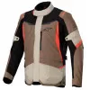 Μπουφάν μηχανής ALPINESTARS ST-1 WP KHAKI/SAND/BLK/RD