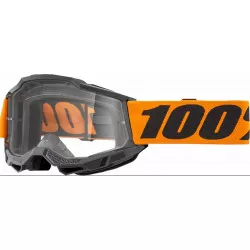 Μάσκα μηχανής motocross 100% ACCURI2 ORANGE CLEAR Μάσκα μηχανής motocross 100% ACCURI2 ORANGE CLEAR