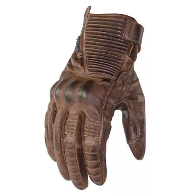 Γυναικεία γάντια μηχανής TRILOBITE 1942 Cafe BROWN