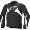 Μπουφάν μηχανής ALPINESTARS T-JAWS V4 WATERPROOF BLACK/WHITE thumb