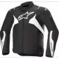 Μπουφάν μηχανής ALPINESTARS T-JAWS V4 WATERPROOF BLACK/WHITE thumb