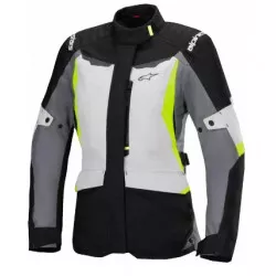 Γυναικείο μπουφάν μηχανής ALPINESTARS Stella ST-1 Waterproof GRY/BLK/YW