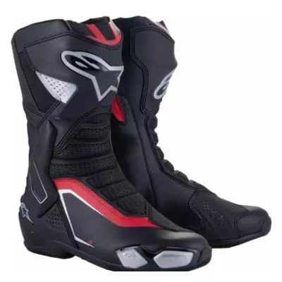 Μπότες μηχανής ALPINESTARS SMX-6 V3 BK/SI/RD