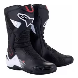 Μπότες μηχανής ALPINESTARS SMX-6 V3 BK/WH/RD Μπότες μηχανής ALPINESTARS SMX-6 V3 BK/WH/RD