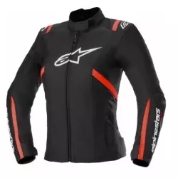 Γυναικείο μπουφάν μηχανής ALPINESTARS STELLA T-SPS v2 WP BLK/WHT/RD Γυναικείο μπουφάν μηχανής ALPINESTARS STELLA T-SPS v2 WP BLK/WHT/RD