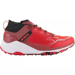 Ανδρικά παπούτσια μηχανής ALPINESTARS Meta XR V2 BRRD/DKRD/WH Ανδρικά παπούτσια μηχανής ALPINESTARS Meta XR V2 BRRD/DKRD/WH