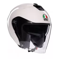 Κράνος μηχανής AGV IRIDES MONO MATERIA WHITE JET-OPEN FACE
