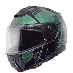 Κράνος μηχανής SCHUBERTH C5 GLOBE GREEN Κράνος μηχανής SCHUBERTH C5 GLOBE GREEN