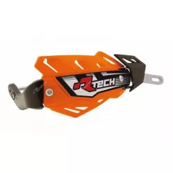 Προστατευτικές χούφτες μηχανής RACETECH FLX Orange Προστατευτικές χούφτες μηχανής RACETECH FLX Orange