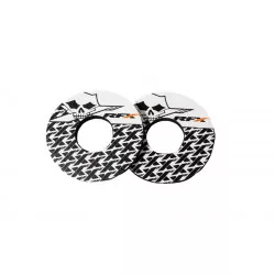 Ροδέλα για χειρολαβές μοτοσυκλέτας RFX (Skull RFX) - Black/White Ροδέλα για χειρολαβές μοτοσυκλέτας RFX (Skull RFX) - Black/White