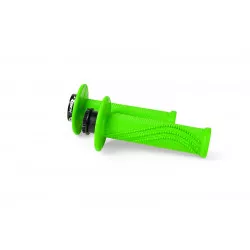 Χειρολαβές μοτοσυκλέτας RACETECH R20 Lock On Grips Wave Neon Green