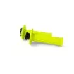 Χειρολαβές μοτοσυκλέτας RACETECH R20 Lock On Grips Wave Neon Yellow thumb