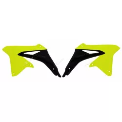 Πλαστικά καλύμματα ψυγείου RACETECH Suzuki RM-Z450 Neon Yellow/Black