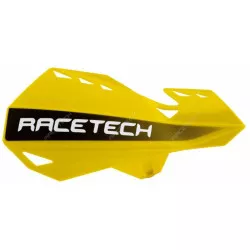 Προστατευτικές χούφτες μηχανής RACETECH Dual Yellow