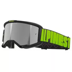 Μάσκα motocross ALPINESTARS VISION 5 HOLLOW CHARCOAL YLLW FL SILVER Μάσκα motocross ALPINESTARS VISION 5 HOLLOW CHARCOAL YLLW FL SILVER
