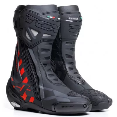Μπότες μηχανής TCX RT-Race Black/Red