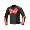 Δερμάτινο μπουφάν μηχανής ALPINESTARS Faster v3 Airflow BLK/RED