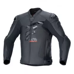 Δερμάτινο μπουφάν μηχανής ALPINESTARS GP PLUS R V4 Airflow BLACK Δερμάτινο μπουφάν μηχανής ALPINESTARS GP PLUS R V4 Airflow BLACK