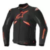 Μπουφάν μηχανής ALPINESTARS T-GP R V3 BLACK/FLUO RED