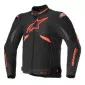 Μπουφάν μηχανής ALPINESTARS T-GP R V3 BLACK/FLUO RED thumb