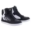 Μποτάκια μηχανής ALPINESTARS J-6 BLACK WATERPROOF Black/White