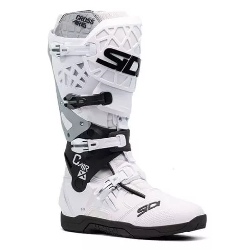 Μπότες μηχανής motocross SIDI CROSSAIR X WHITE/BLACK