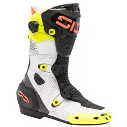 Μπότες μηχανής motocross SIDI MAG-2 AIR WHITE/BLACK/YELLOW Μπότες μηχανής motocross SIDI MAG-2 AIR WHITE/BLACK/YELLOW