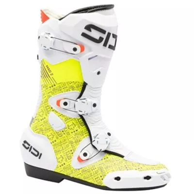 Μπότες μηχανής motocross SIDI MAG-2 AIR WHITE/YELLOW