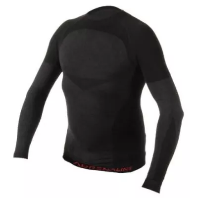 Γυναικεία ισοθερμική μπλούζα ADRENALINE MERINO WOOL BLACK