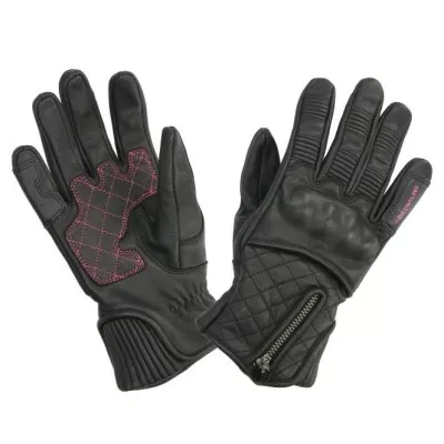 Γυναικεία γάντια μηχανής ADRENALINE ORCHID BLACK/PINK