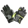 Γάντια μηχανής ADRENALINE HEXAGON BLACK/GREY/FLUO
