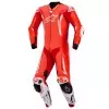 Δερμάτινη στολή μηχανής ALPINESTARS GP TECH V5 FLUO RED/WHITE