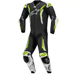 Δερμάτινη στολή αναβάτη ALPINESTARS GP TECH V5 FLUO BLACK/WHITE/FLUO YELLOW Δερμάτινη στολή αναβάτη ALPINESTARS GP TECH V5 FLUO BLACK/WHITE/FLUO YELLOW