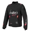 Μπουφάν μηχανής ALPINESTARS HALO DRYSTAR HF Laminated BLACK/RED thumb