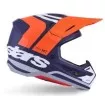 Κράνος motocross ALPINESTARS SM7 CORE ORAN/BLUE thumb