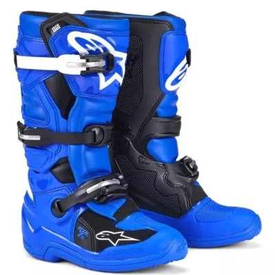 Παιδικές μπότες motocross Alpinestars TECH Tech 7S BLUE/BLACK/WHITE