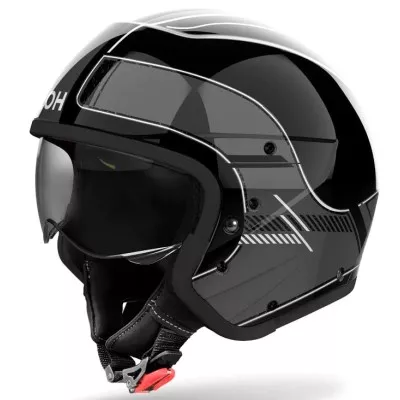 Κράνος μηχανής AIROH Raster Dark Grey Gloss