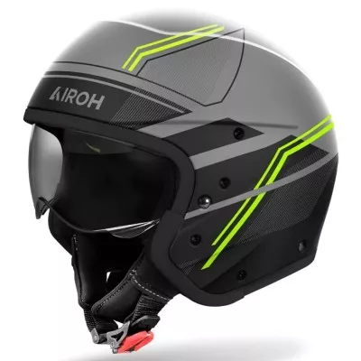 Κράνος μηχανής AIROH J110 Slim Yellow Matt