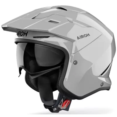 Κράνος μηχανής AIROH Kombakt Concrete Grey Gloss