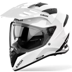 Κράνος μηχανής motocross AIROH BANDIT WHITE GLOSS Κράνος μηχανής motocross AIROH BANDIT WHITE GLOSS