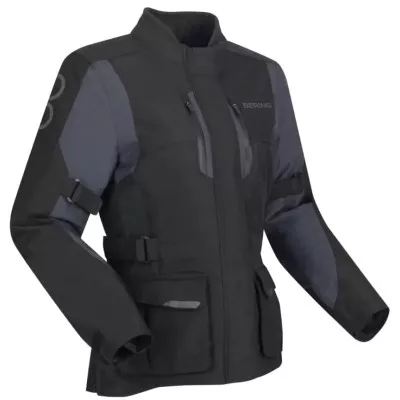 Γυναικείο μπουφάν μηχανής BERING Siberia Black/Gray Γυναικείο μπουφάν μηχανής BERING Siberia Black/Gray