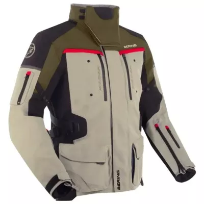 Μπουφάν μηχανής BERING Freeway Beige/Black Μπουφάν μηχανής BERING Freeway Beige/Black