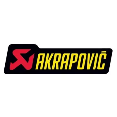 Αυτοκόλλητο AKRAPOVIC 120X34.5 Αυτοκόλλητο AKRAPOVIC 120X34.5