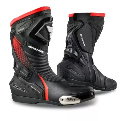 Μπότες μηχανής SHIMA RSX-6 RED FLUO
